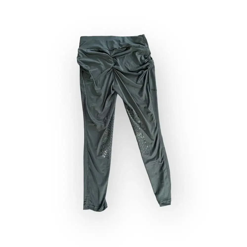 Tuff rider Equestrian black pocket riding tights - Picture 2 of 3